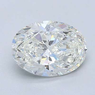 Diamante Certificato GIA Carati 1.9 Colore H Purezza SI2  -  EX  EX Fluorescenza NON Brown No Green No Milky No EyeClean 100%
