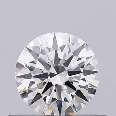 Certified Diamond GIA Carats 0.37 Color E Clarity VVS2  EX  EX  EX Fluorescence MED Brown No Green No Milky No EyeClean 100%