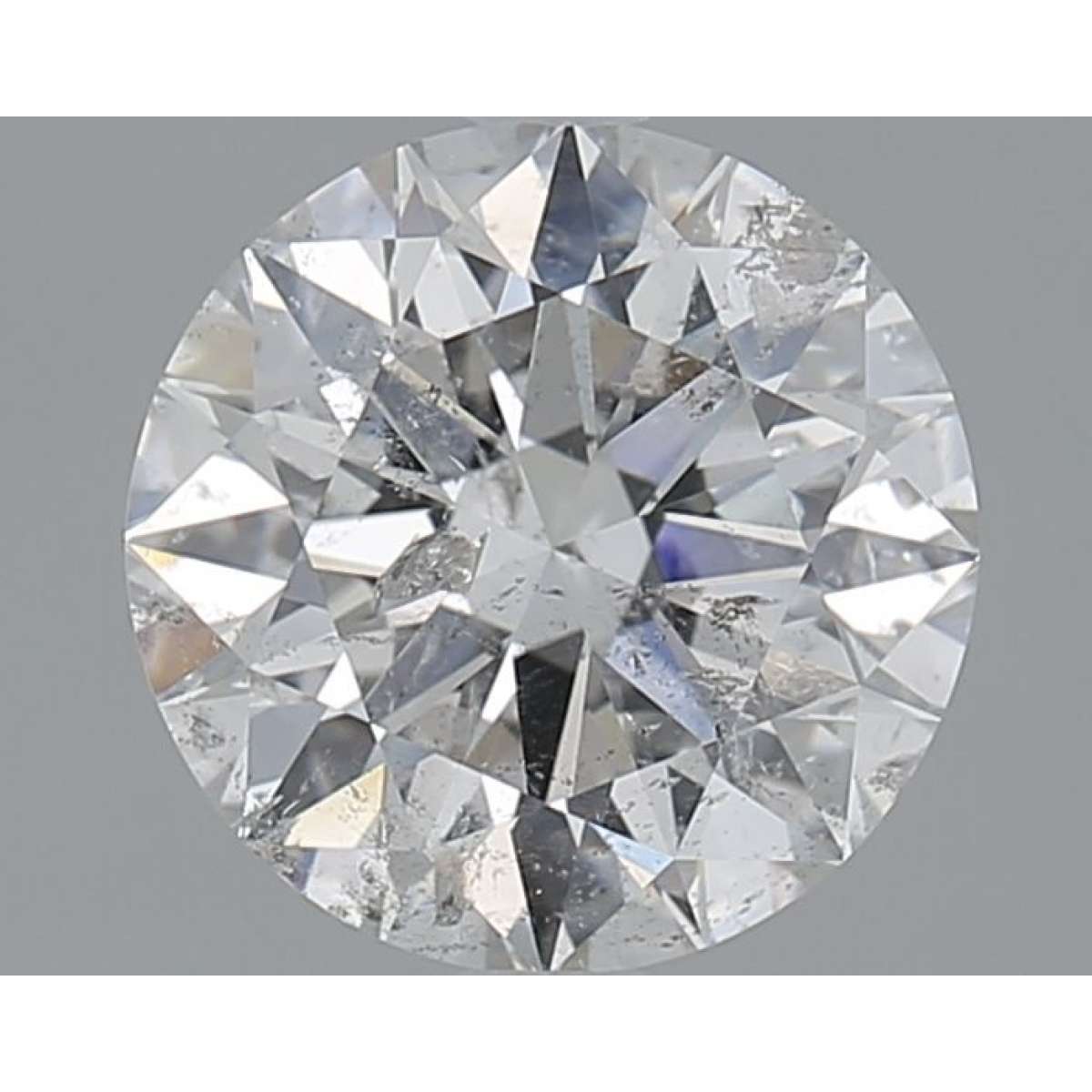 Certified Diamond HRD Carats 1.71 Color F Clarity SI2  EX  EX  EX Fluorescence NON Brown No Green No Milky No EyeClean 100%