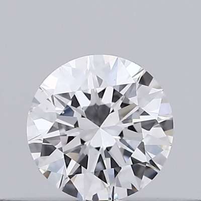 Diamante Certificato GIA Carati 0.18 Colore D Purezza SI1  EX  EX  EX Fluorescenza NON Brown No Green No Milky No EyeClean 100%