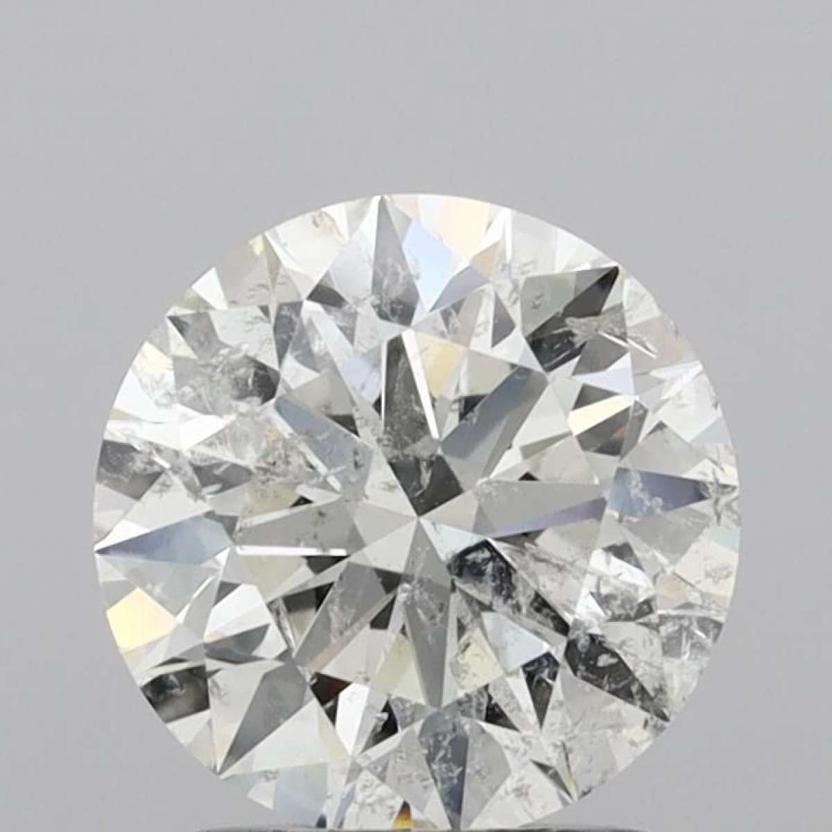 Certified Diamond IGI Carats 1.51 Color H Clarity SI2  EX  EX  EX Fluorescence NON Brown No Green No Milky No EyeClean 100%