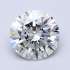 Certified Diamond GIA Carats 1.7 Color H Clarity VVS2  EX  EX  EX Fluorescence NON Brown No Green No Milky No EyeClean 100%