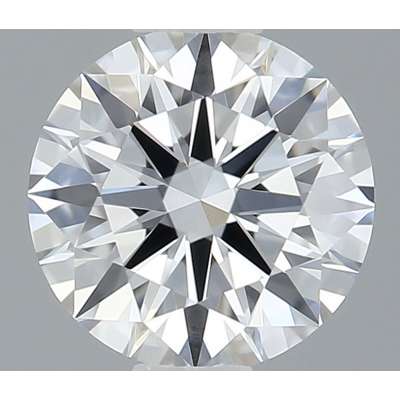 Certified Diamond GIA Carats 0.37 Color F Clarity VVS2  EX  EX  EX Fluorescence MED Brown No Green No Milky No EyeClean 100%