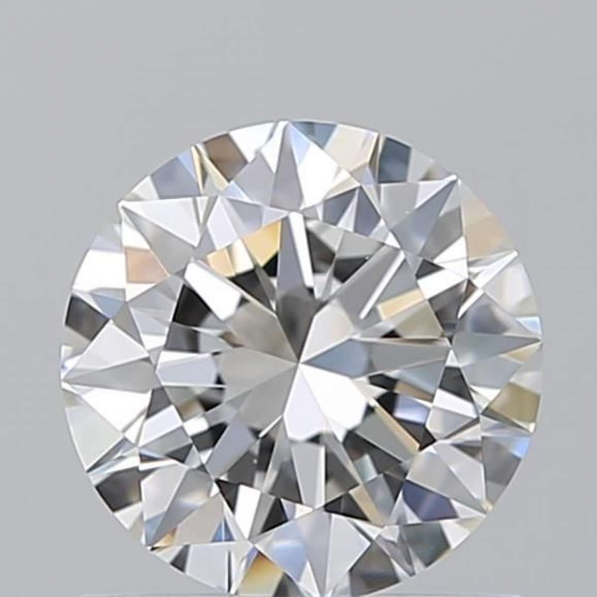Certified Diamond GIA Carats 1.01 Color F Clarity VS1  EX  EX  EX Fluorescence NON Brown No Milky No EyeClean 100%