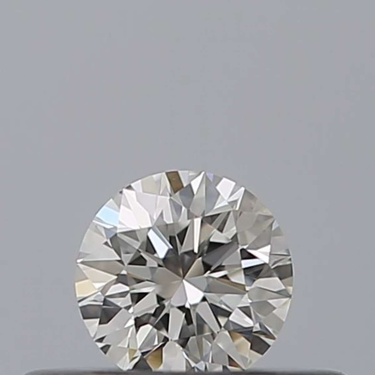 Diamante Certificato GIA Carati 0.19 Colore G Purezza VS1  EX  EX  EX Fluorescenza FNT Brown No Milky No EyeClean 100%