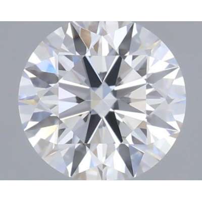 Certified Diamond GIA Carats 0.32 Color E Clarity VVS2  EX  EX  EX Fluorescence MED Brown No Green No Milky No EyeClean 100%
