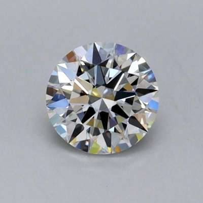 Certified Diamond GIA Carats 0.26 Color F Clarity VVS2  EX  EX  EX Fluorescence NON Brown No Green No Milky No EyeClean 100%