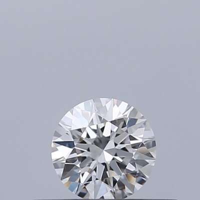 Certified Diamond GIA Carats 0.25 Color D Clarity VVS1  EX  EX  EX Fluorescence FNT Brown No Green No Milky No EyeClean 100%