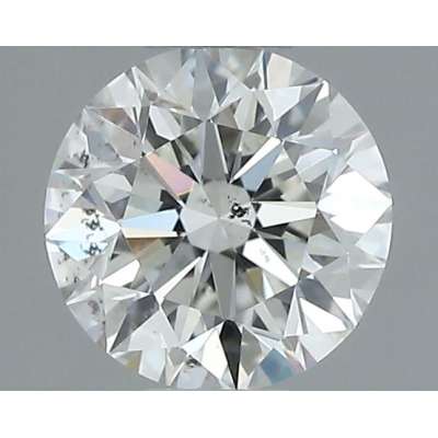 Certified Diamond GIA Carats 0.41 Color H Clarity SI1  EX  EX  EX Fluorescence FNT Brown No Green No Milky No EyeClean 100%