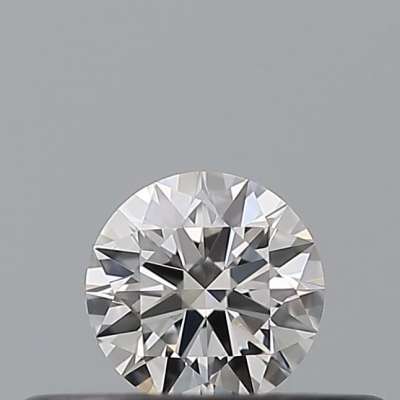 Certified Diamond IGI Carats 0.18 Color E Clarity VVS2  EX  EX  EX Fluorescence NON Brown No Green No Milky No EyeClean 100%