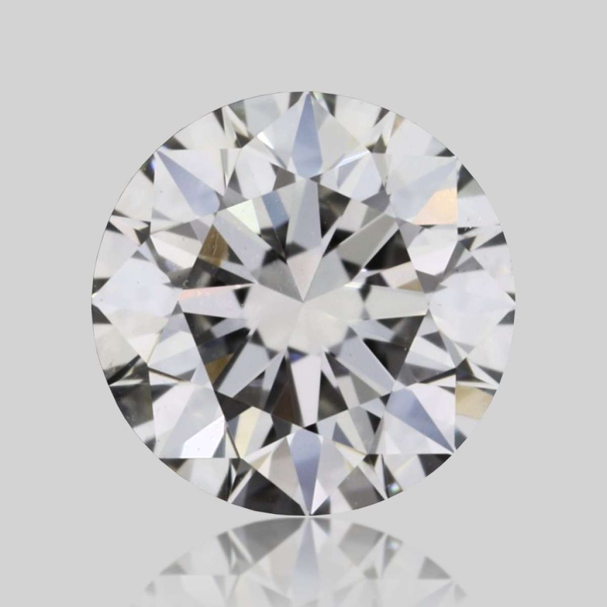 Certified Diamond GIA Carats 0.3 Color F Clarity VVS2  EX  EX  EX Fluorescence NON Brown No Green No Milky No EyeClean 100%