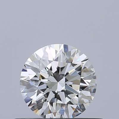 Certified Diamond GIA Carats 0.5 Color F Clarity VVS1  EX  EX  EX Fluorescence NON Brown No Milky No EyeClean 100%