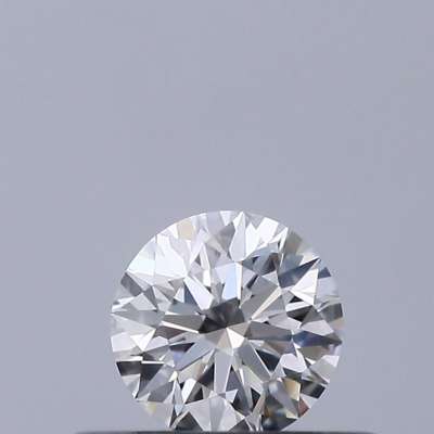 Certified Diamond GIA Carats 0.26 Color D Clarity VVS2  EX  EX  EX Fluorescence FNT Brown No Green No Milky No EyeClean 100%