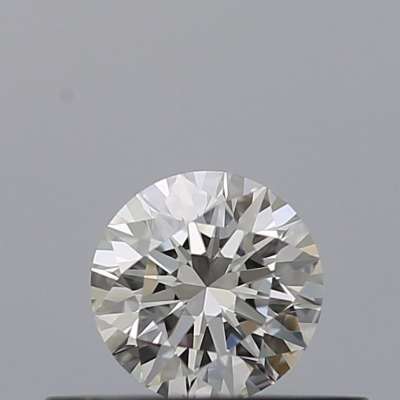 Certified Diamond GIA Carats 0.28 Color H Clarity VVS2  EX  EX  EX Fluorescence FNT Brown No Green No Milky No EyeClean 100%