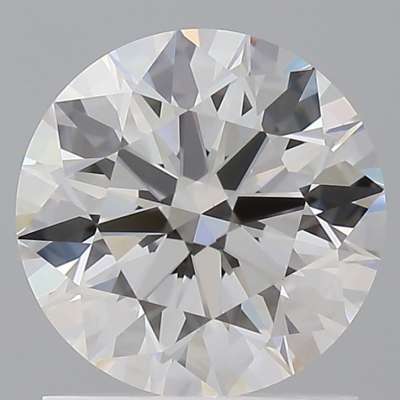 Certified Diamond GIA Carats 1.28 Color F Clarity VVS2  EX  EX  EX Fluorescence FNT Brown No Green No Milky No EyeClean 100%