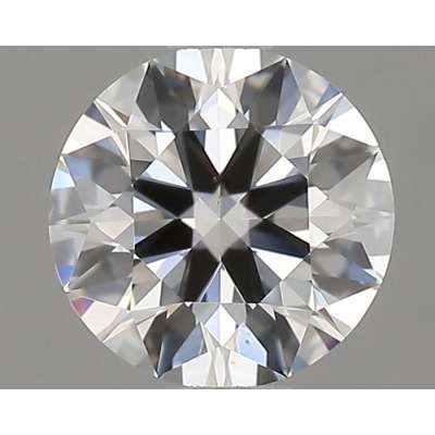 Certified Diamond GIA Carats 0.46 Color F Clarity VS2  EX  EX  EX Fluorescence NON Brown No Green No Milky No EyeClean 100%