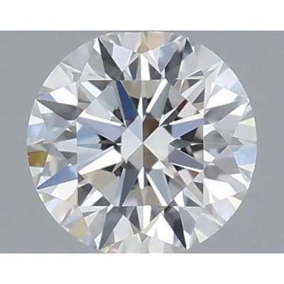 Certified Diamond GIA Carats 0.18 Color F Clarity VVS1  EX  EX  EX Fluorescence NON Brown No Green No Milky No EyeClean 100%