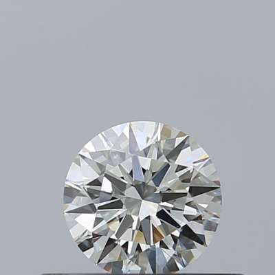 Certified Diamond GIA Carats 0.34 Color H Clarity VVS2  EX  EX  EX Fluorescence NON Brown No Milky No EyeClean 100%