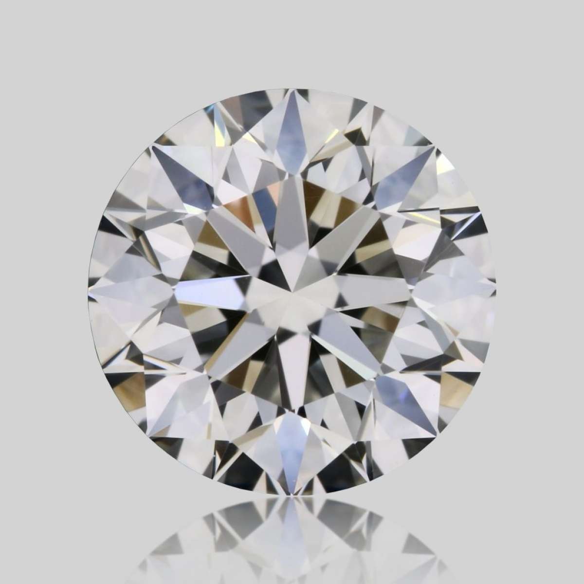 Certified Diamond HRD Carats 1.0 Color F Clarity VVS2  EX  EX  EX Fluorescence NON Brown No Green No Milky No EyeClean 100%