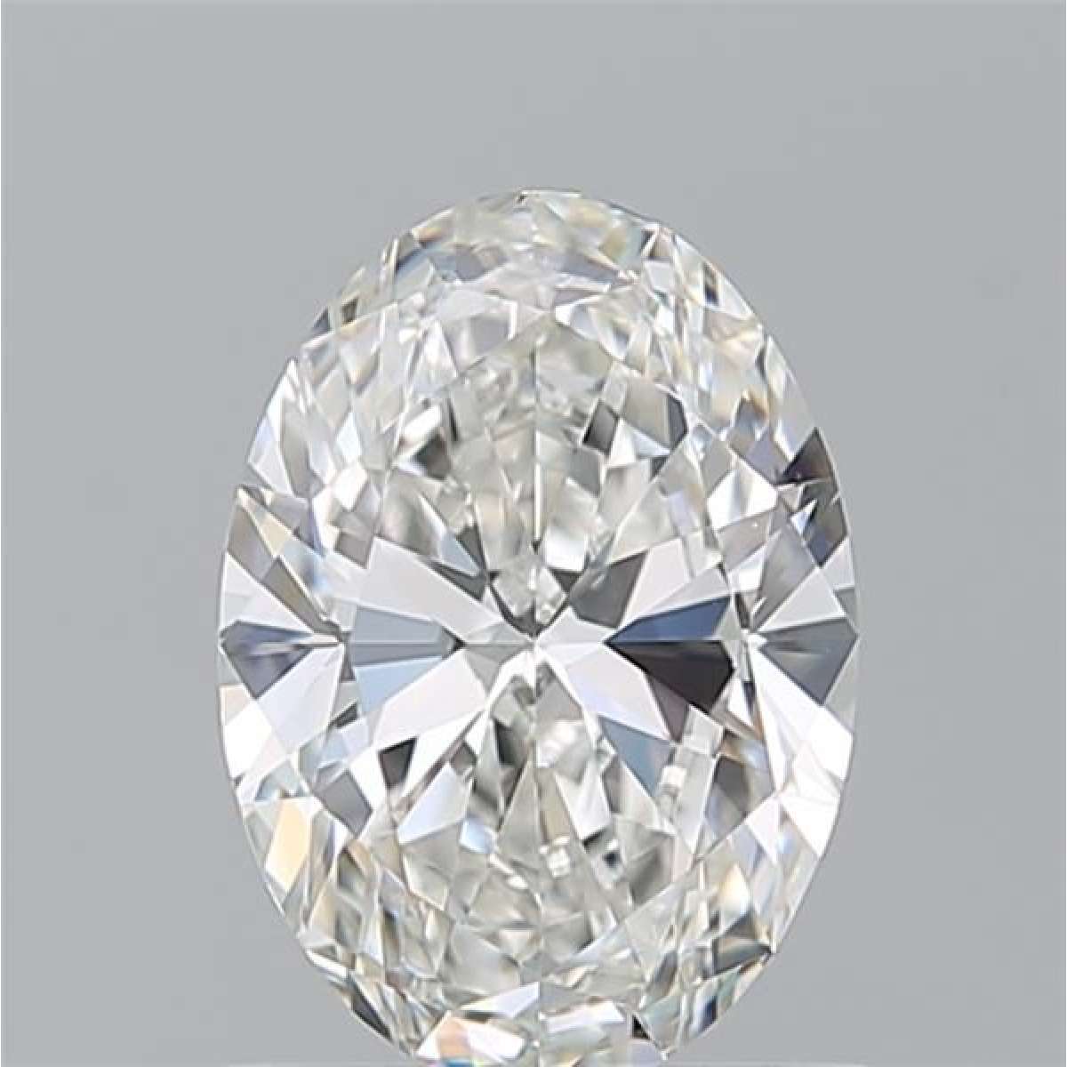 Certified Diamond GIA Carats 1.01 Color H Clarity VVS2  -  EX  EX Fluorescence NON Brown No Milky No EyeClean 100%
