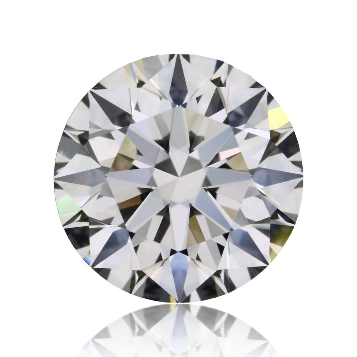 Certified Diamond GIA Carats 1.31 Color F Clarity VVS2  EX  EX  EX Fluorescence FNT Brown No Green No Milky No EyeClean 100%