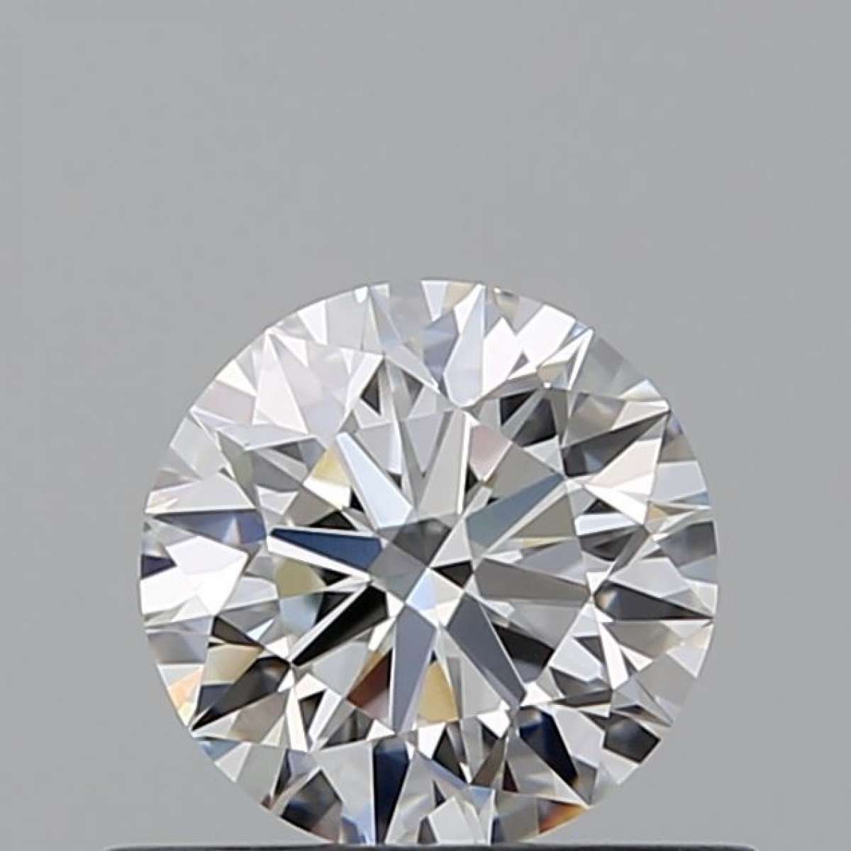 Certified Diamond GIA Carats 0.52 Color F Clarity VS1  EX  EX  EX Fluorescence FNT Brown No Green No Milky No EyeClean 100%