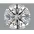 Certified Diamond GIA Carats 0.26 Color F Clarity VVS2  EX  EX  EX Fluorescence FNT Brown No Green No Milky No EyeClean 100%