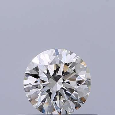 Certified Diamond IGI Carats 0.41 Color G Clarity VVS2  EX  EX  EX Fluorescence NON Brown No Milky No EyeClean 100%