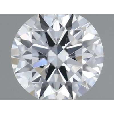 Certified Diamond GIA Carats 0.27 Color D Clarity VVS1  EX  EX  EX Fluorescence FNT Brown No Green No Milky No EyeClean 100%