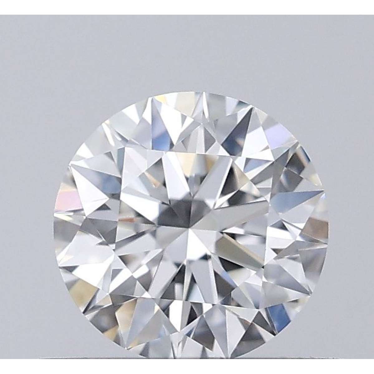 Certified Diamond GIA Carats 0.54 Color F Clarity VVS1  EX  EX  EX Fluorescence FNT Brown No Green No Milky No EyeClean 100%