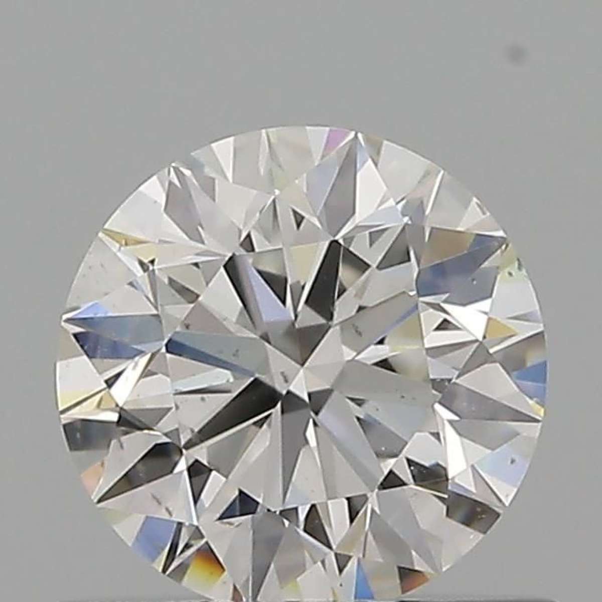 Certified Diamond GIA Carats 0.65 Color F Clarity SI1  EX  EX  EX Fluorescence NON Brown No Milky No EyeClean 100%