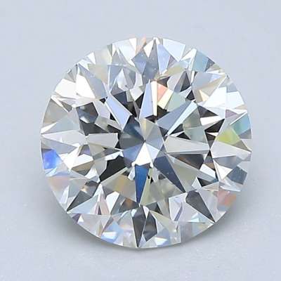 Diamante Certificato GIA Carati 1.8 Colore H Purezza VS2  EX  EX  EX Fluorescenza FNT Brown No Green No Milky No EyeClean 100%