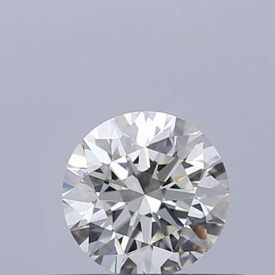 Certified Diamond IGI Carats 0.41 Color G Clarity VVS2  EX  EX  EX Fluorescence NON Brown No Milky No EyeClean 100%