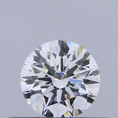 Diamante Certificato GIA Carati 0.26 Colore F Purezza IF  EX  EX  EX Fluorescenza FNT Brown No Milky No EyeClean 100%