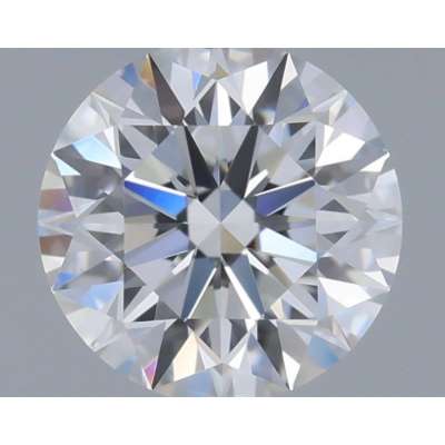 Certified Diamond GIA Carats 0.5 Color F Clarity VVS1  EX  EX  EX Fluorescence MED Brown No Green No Milky No EyeClean 100%