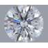 Certified Diamond GIA Carats 0.5 Color F Clarity VVS1  EX  EX  EX Fluorescence MED Brown No Green No Milky No EyeClean 100%