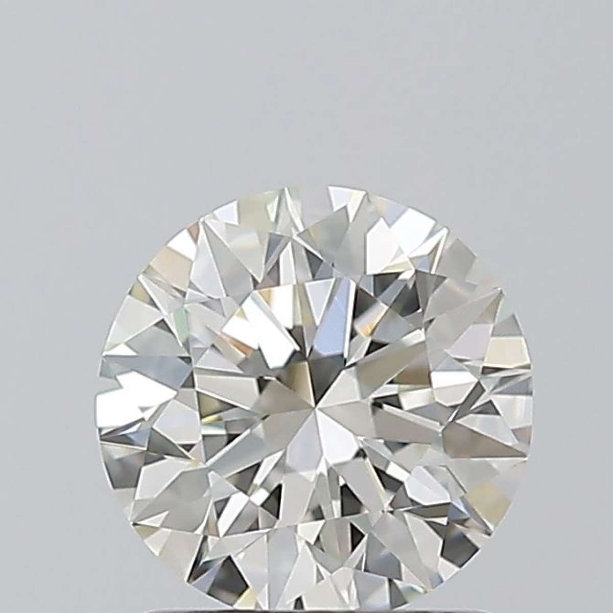 Certified Diamond HRD Carats 1.08 Color H Clarity VVS2  EX  EX  EX Fluorescence NON Brown No Green No Milky No EyeClean 100%