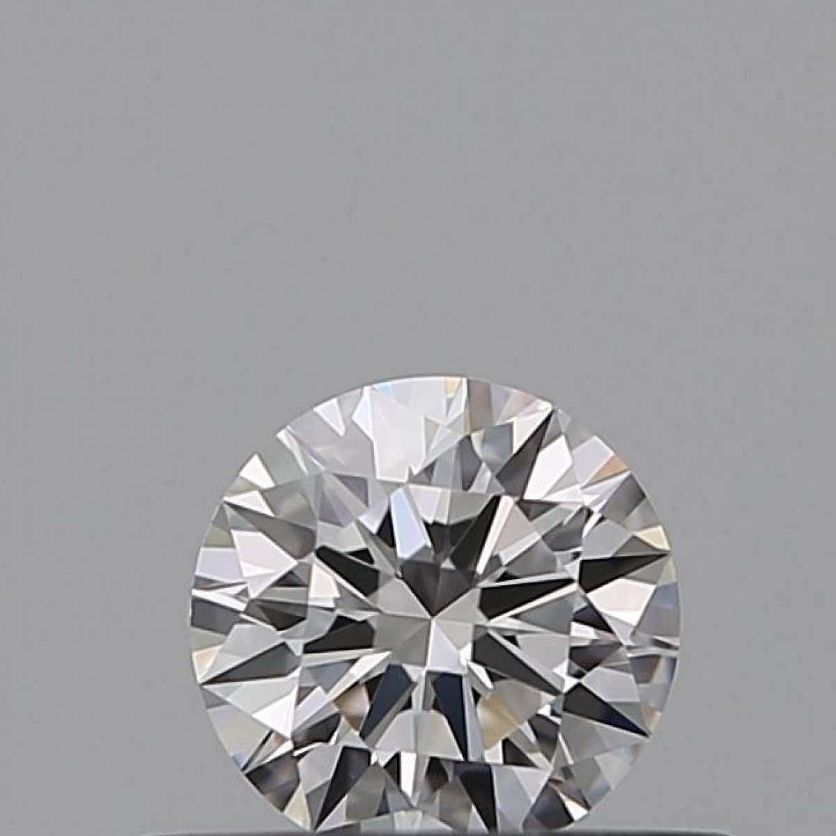 Certified Diamond GIA Carats 0.32 Color F Clarity VVS2  EX  EX  EX Fluorescence NON Brown No Milky No EyeClean 100%