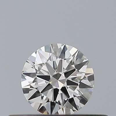 Certified Diamond IGI Carats 0.22 Color F Clarity VVS2  EX  EX  EX Fluorescence NON Brown No Milky No EyeClean 100%