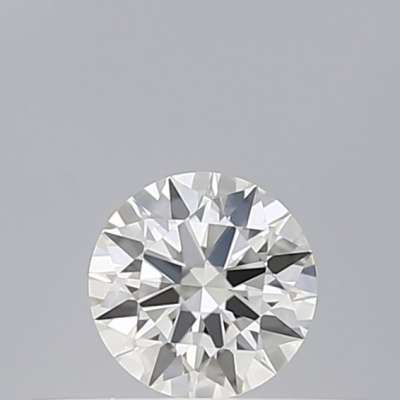 Certified Diamond IGI Carats 0.19 Color G Clarity VVS1  EX  EX  EX Fluorescence NON Brown No Milky No EyeClean 100%