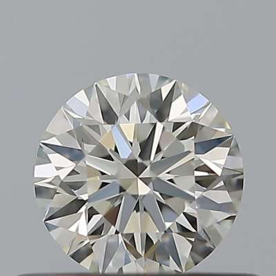 Certified Diamond IGI Carats 0.4 Color H Clarity VVS1  EX  EX  EX Fluorescence NON Brown No Milky No EyeClean 100%