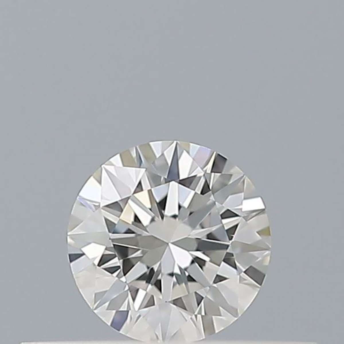 Certified Diamond IGI Carats 0.19 Color F Clarity VVS1  EX  EX  EX Fluorescence NON Brown No Milky No EyeClean 100%