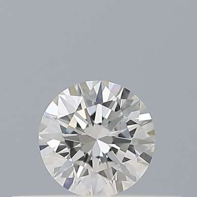 Certified Diamond IGI Carats 0.19 Color F Clarity VVS1  EX  EX  EX Fluorescence NON Brown No Milky No EyeClean 100%