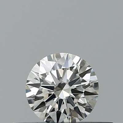 Certified Diamond IGI Carats 0.21 Color F Clarity VVS1  EX  EX  EX Fluorescence NON Brown No Milky No EyeClean 100%