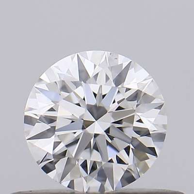 Certified Diamond GIA Carats 0.33 Color F Clarity VS2  EX  EX  EX Fluorescence MED Brown No Green No Milky No EyeClean 100%