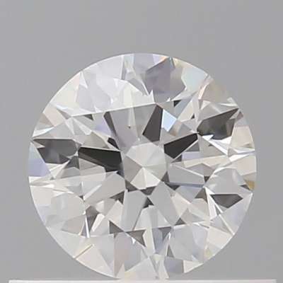 Certified Diamond GIA Carats 0.5 Color F Clarity VVS2  EX  EX  EX Fluorescence NON Brown No Green No Milky No EyeClean 100%