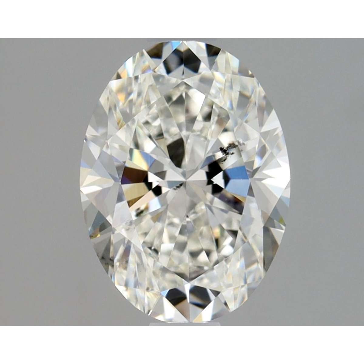 Certified Diamond GIA Carats 1.3 Color H Clarity SI2  -  EX  VG Fluorescence NON Brown No Green No Milky No EyeClean 100%