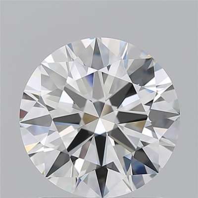 Certified Diamond GIA Carats 1.6 Color H Clarity VVS1  EX  EX  EX Fluorescence FNT Brown No Milky No EyeClean 100%