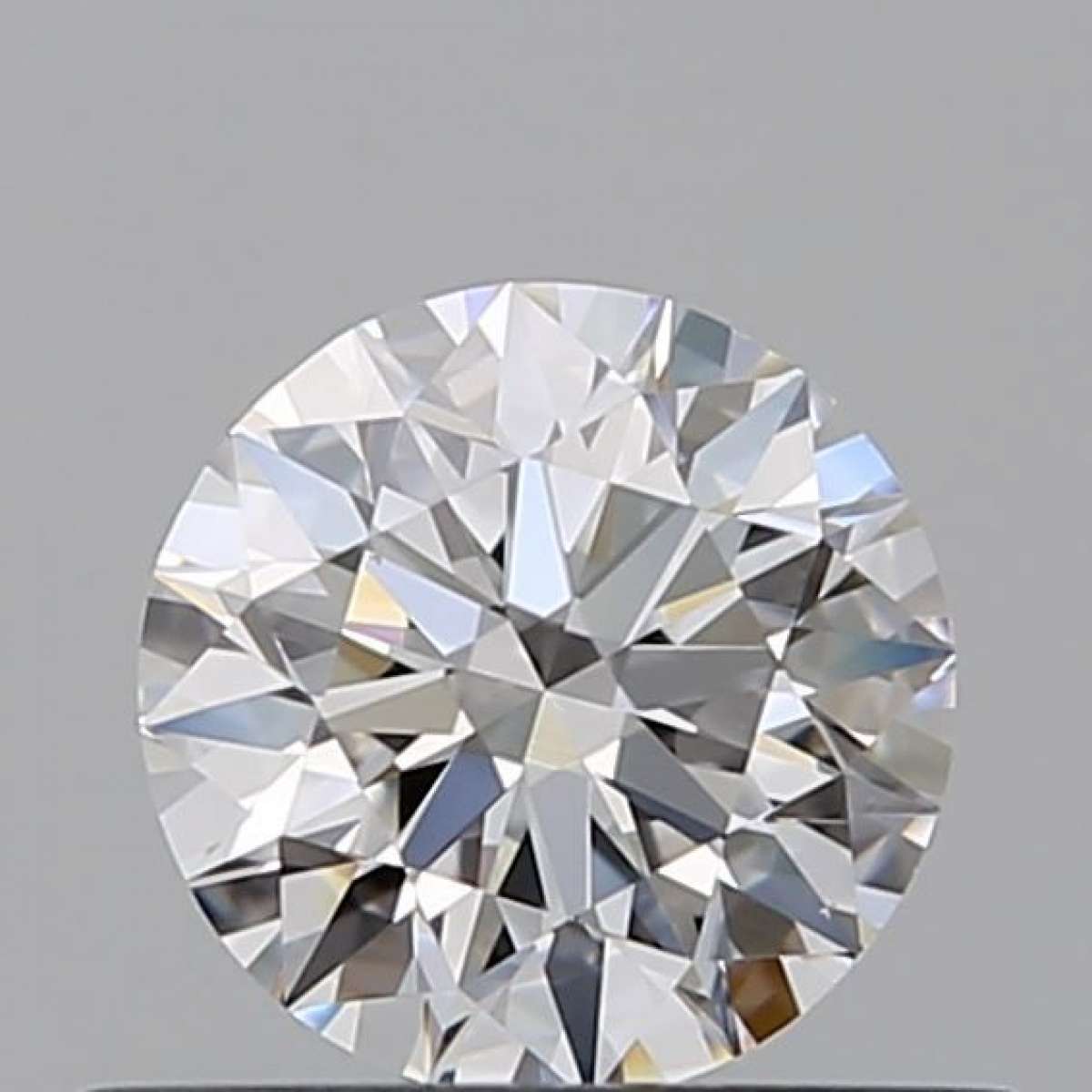 Certified Diamond GIA Carats 0.5 Color F Clarity VS1  EX  EX  EX Fluorescence FNT Brown No Green No Milky No EyeClean 100%