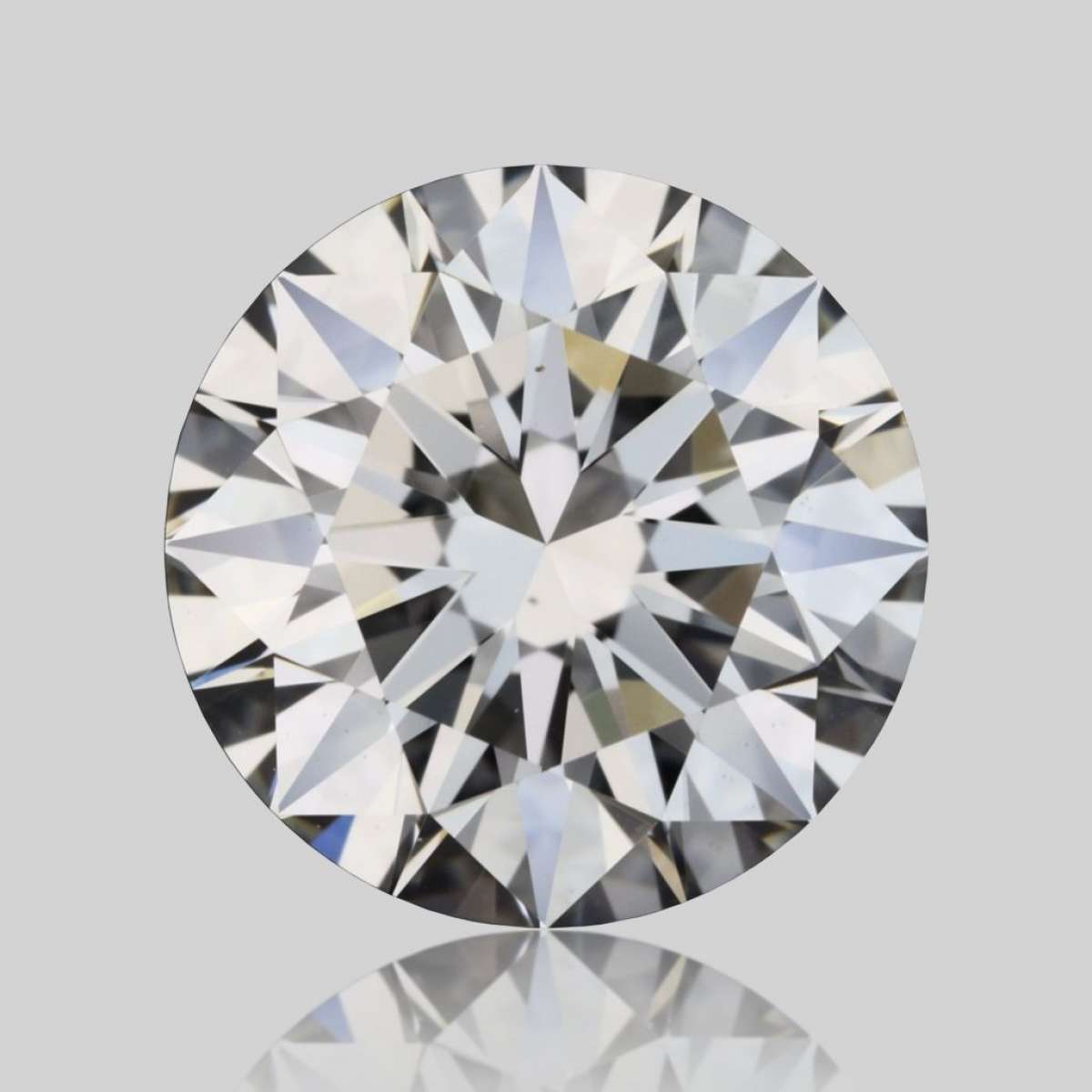 Certified Diamond GIA Carats 1.0 Color F Clarity VVS2  EX  EX  EX Fluorescence NON Brown No Green No Milky No EyeClean 100%
